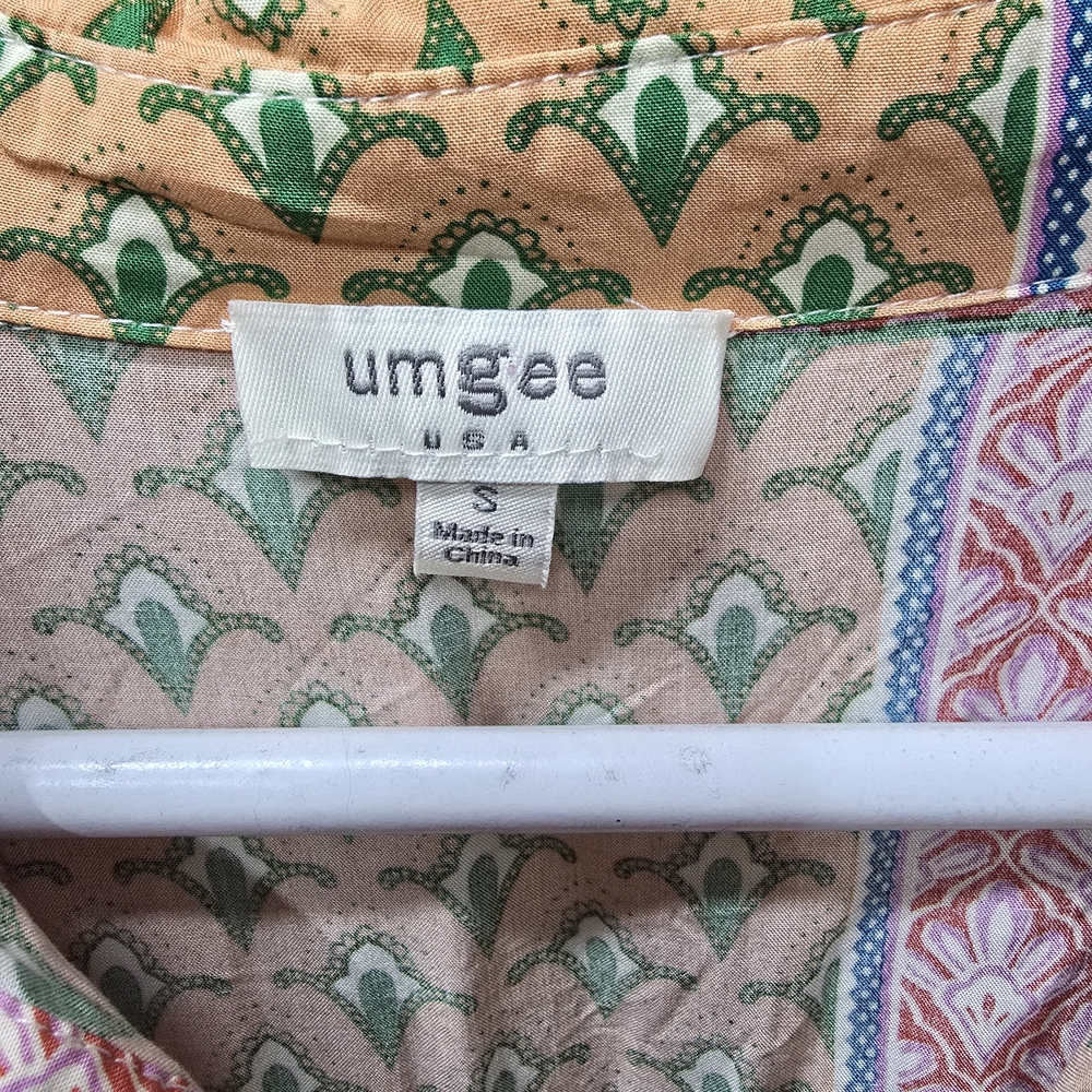 New Items!!! Colorful Patterned Umgee Button-Up D… - image 2